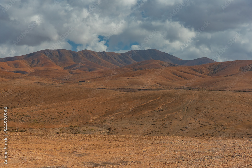 colorful desert of Fuerteventura in Spain Canary islands colorful desert of Fuerteventura in Spain Canary islands
