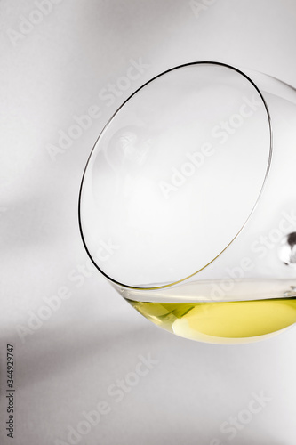 glass sphere on a white background