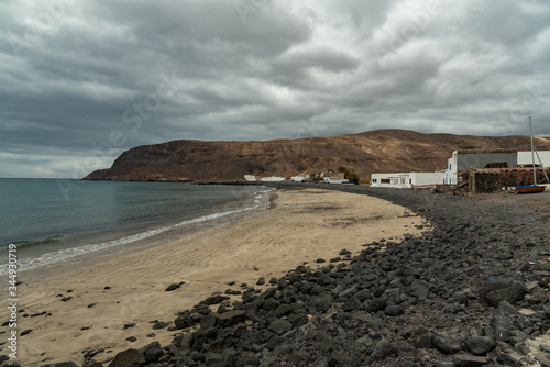 typical houses of Fuerteventura in Spain Canary islands © DD25