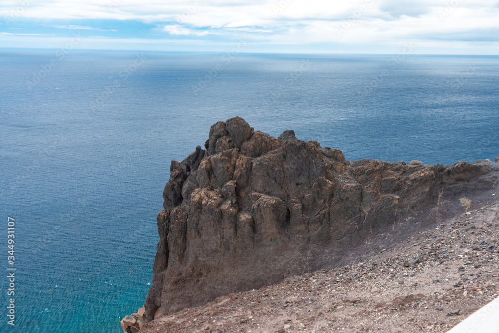 scenic view of Fuerteventura in Spain Canary islands