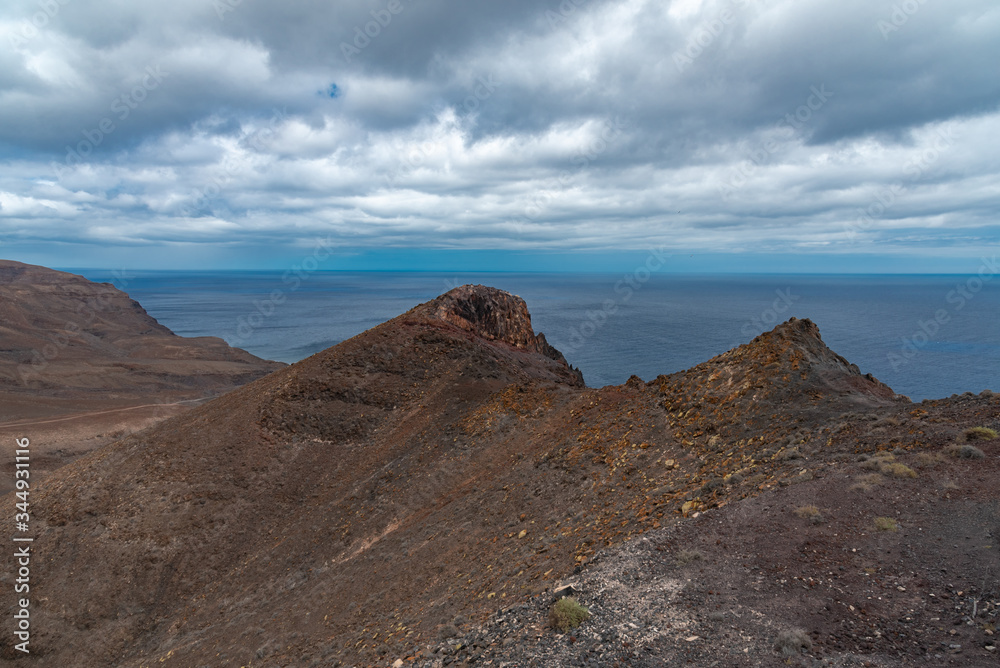 scenic view of Fuerteventura in Spain Canary islands