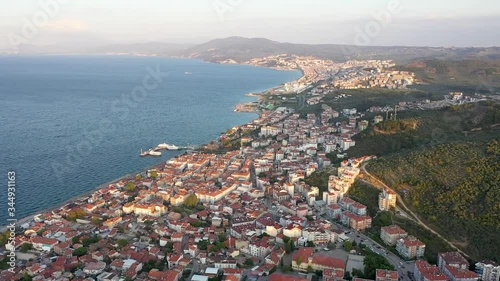 The aerial view of Mudanya is excellent. Bursa/Turkey