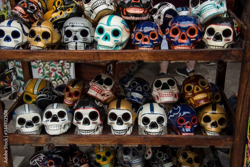 Ceramic skulls Mexico