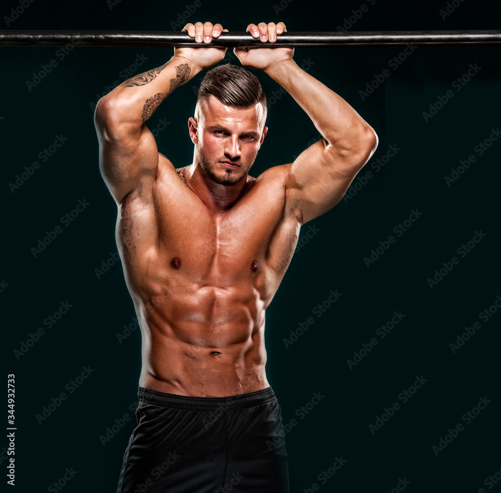 Sexy Muscular Macho Men Posing Sexy Muscular Macho Men Posing