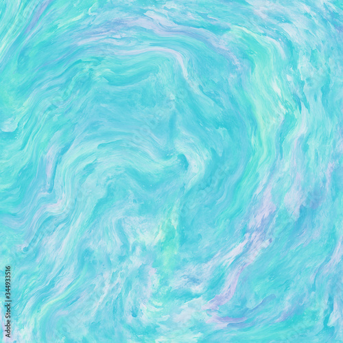 abstract turquoise marble water dreamy fantasy background