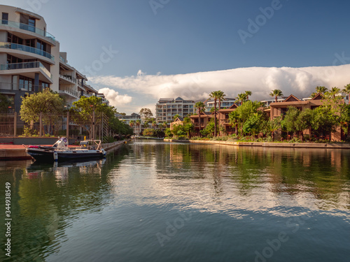 South Africa and the famous City Cape Town with the Waterfront area photo