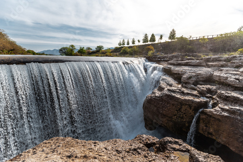 Montenegro Niagara Falls. Horizontal poster.  photo