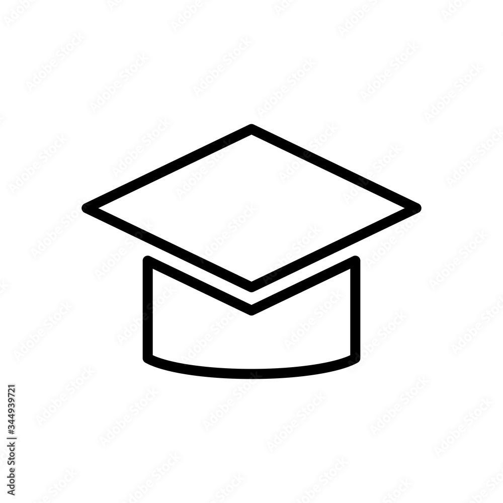 Graduate Icon Design Vector Template Graduate Icon Design Vector Template