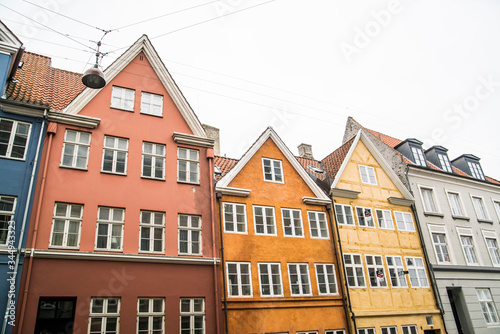 colorful town of Copenhagen Denmark  © Zach