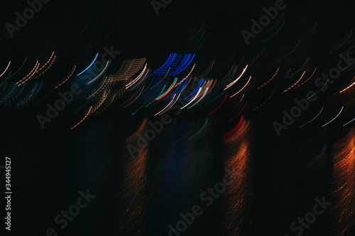 abstract background with lightning