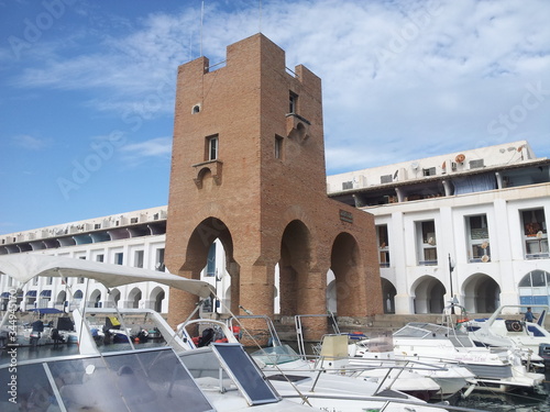 POV historic building in Alger, Algeria