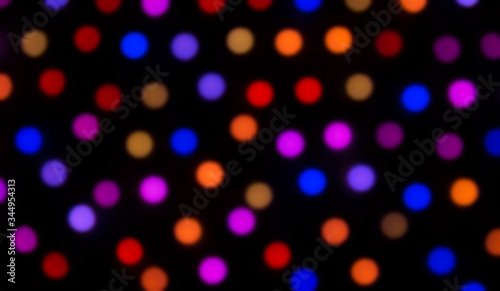 Blur bokeh light effect
