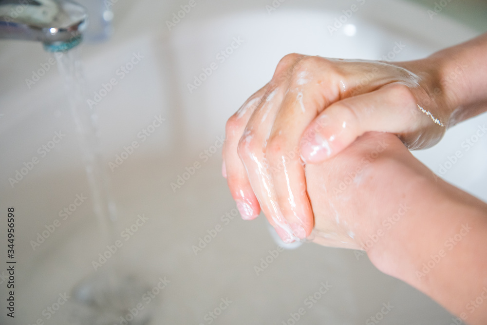 Washing hands rubbing with soap man for corona virus prevention, hygiene to stop spreading coronavirus. Washing hands rubbing with soap man for corona virus prevention, hygiene to stop spreading coronavirus.