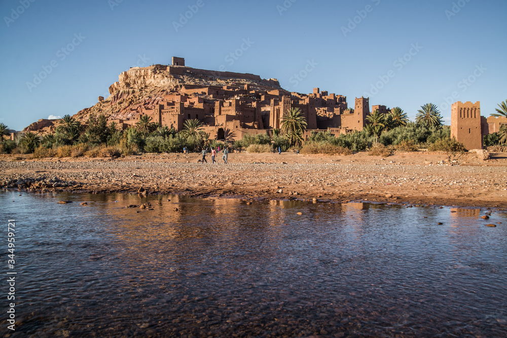 ancient city on the coast of a river in morocco
