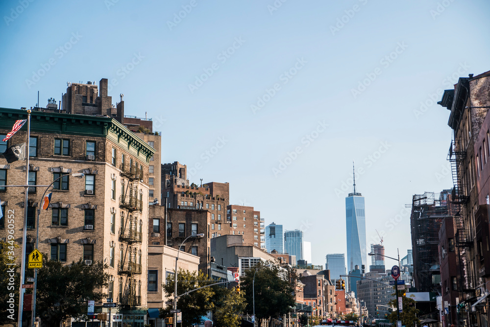 view of new york city skyline view of new york city skyline