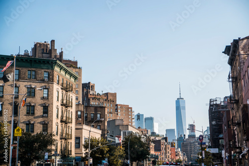 view of new york city skyline