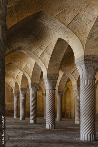 Inside the mosque, Shiraz, Iran