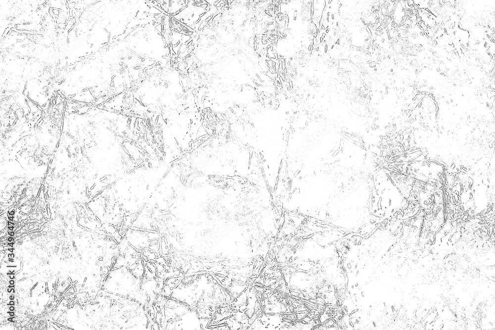 Fototapeta premium Texture of black and white lines, scratches