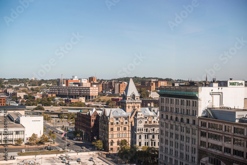view of classic building in downtown syracuse © Zach