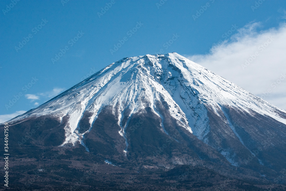 Mt. Fuji on a sunny day
