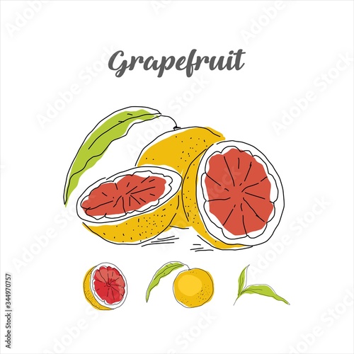 red grapefruit