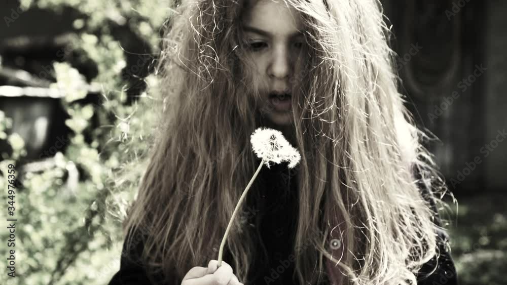 Upset child. Little girl grumpy. Child abuse concept. Tears on the face ...