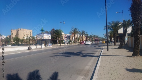 Port de pêche hammamet, Tunisie