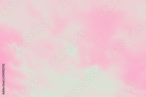 White and light pink color abstract blurred background © kvitkanastroyu
