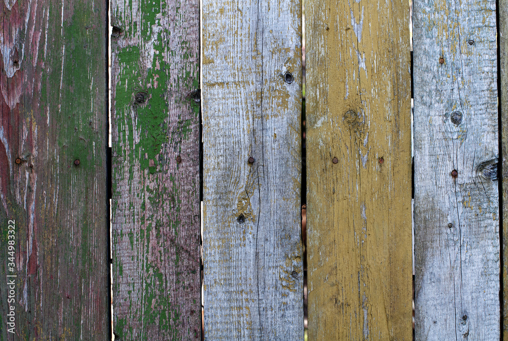 Obraz premium Color old wood texture