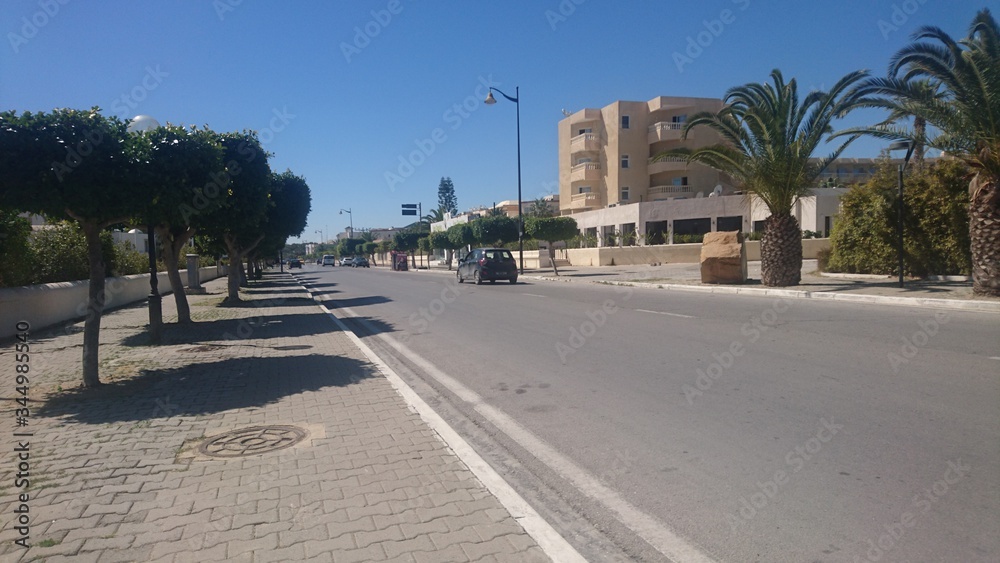 plage hammamet, Tunisie