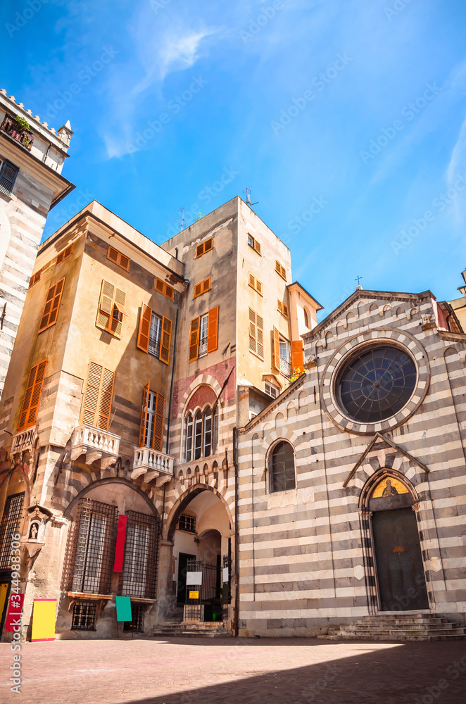Church of San Matteo in Genoa, Liguria, Italy