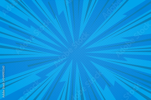 CARTOON DESIGN COLORED BACKGROUND. COMIC ILLUSTARTION VECTOR. EDGY SHAPE HALFTONE.