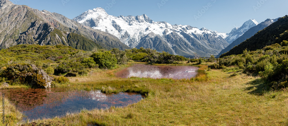 Red Tarns. Aoraki/mt.Cook National Park, New Zealand