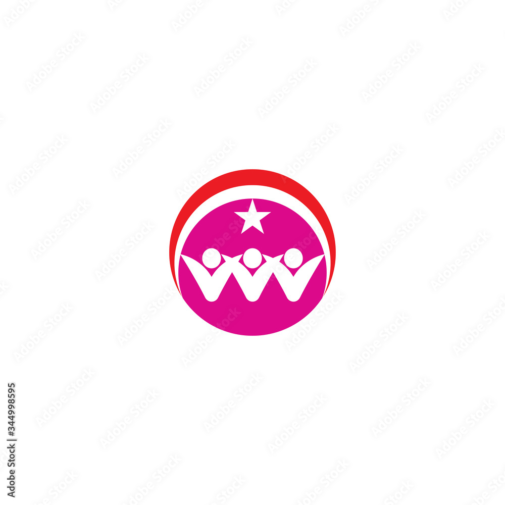 Community Logo Template vector symbol Community Logo Template vector symbol