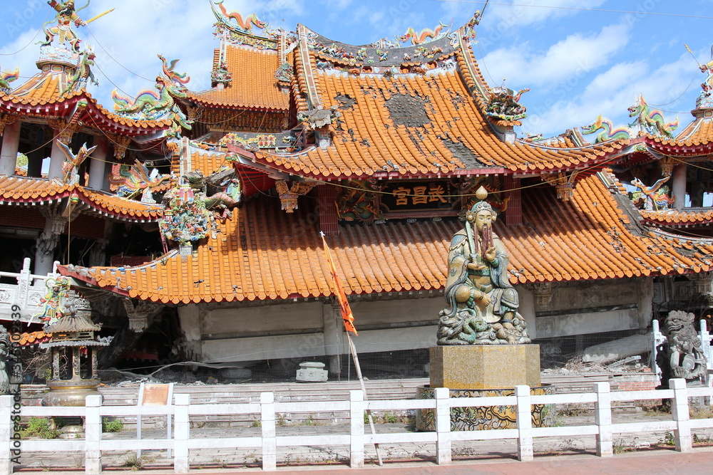 Naklejka premium 台湾の武昌宮