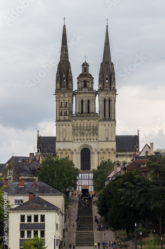 View of Loire valley in France