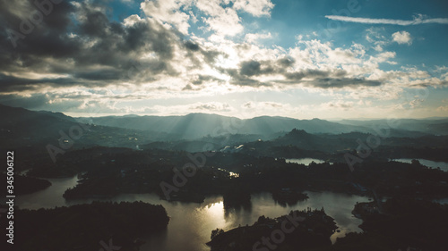 Mountais and sky Wallpaper 4K