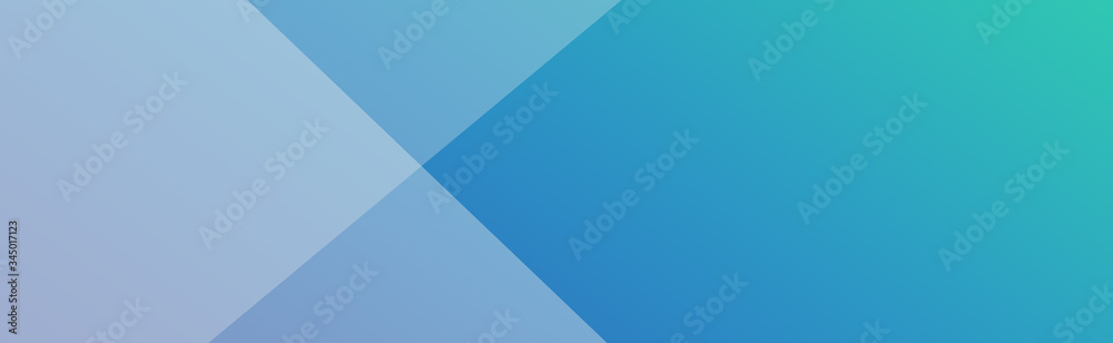 Abstract blue Gradient background with lines, panoramic  background