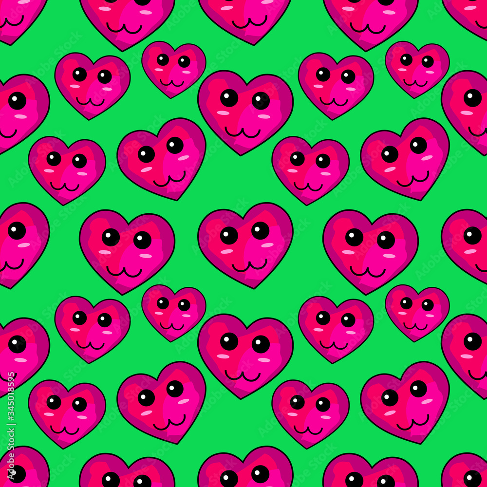 cute love seamless pattern vector illustration cute love seamless pattern vector illustration