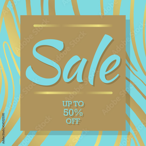 Template design sale banner. poster for Spring Season sale. design sale banner for cosmetics or other product. EPS 10