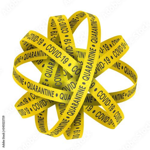 Covid-19 quarantine tapes