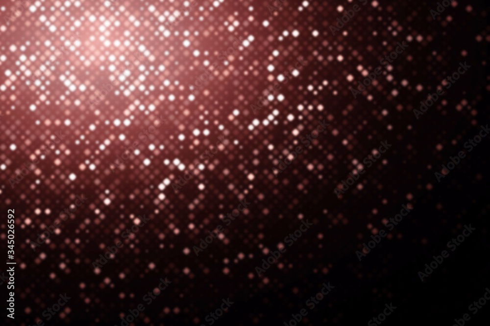 Blurry effect. Abstract blur illustration. Blurred background. Unfocused backdrop. Abstract futuristic background consisting of small squares and pixels. 