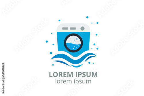 laundry logo design