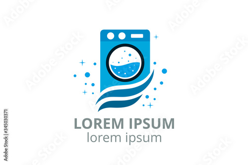 laundry logo design