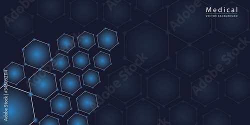 3D Vector Hexagons White Abstract Seamless Pattern