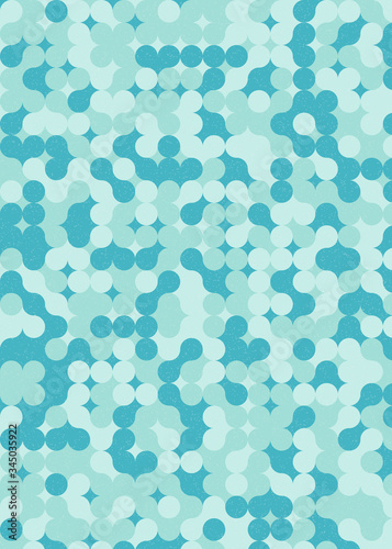 Colour Dots Universe art background design illustration