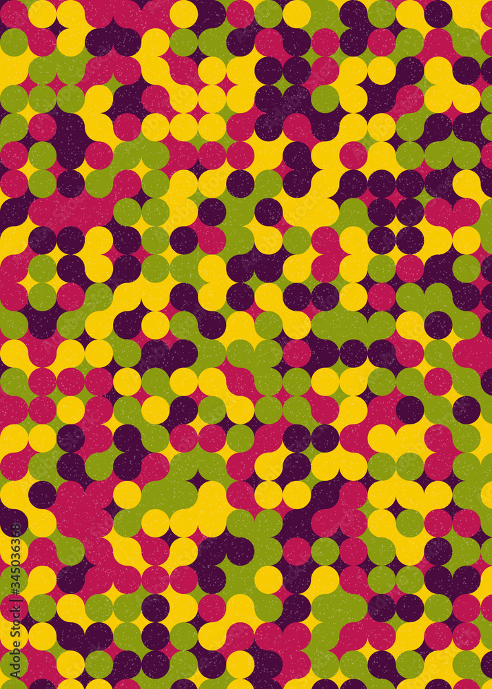Colour Dots Universe art background design illustration Colour Dots Universe art background design illustration