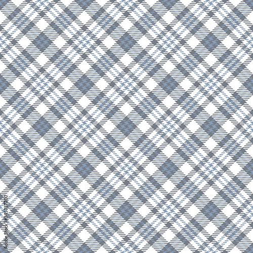 Plaid Seamless Pattern - Textured plaid repeating pattern design