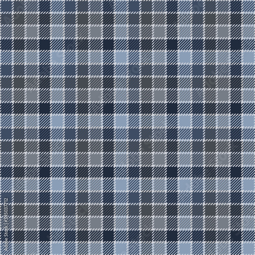 Plaid Seamless Pattern - Textured plaid repeating pattern design