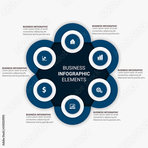 Simple Modern Infographics Template